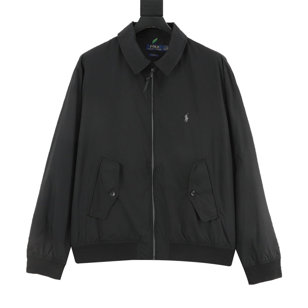 Polo Ralph Lauren Men's Classic-Fit Harrington Jacket in Black