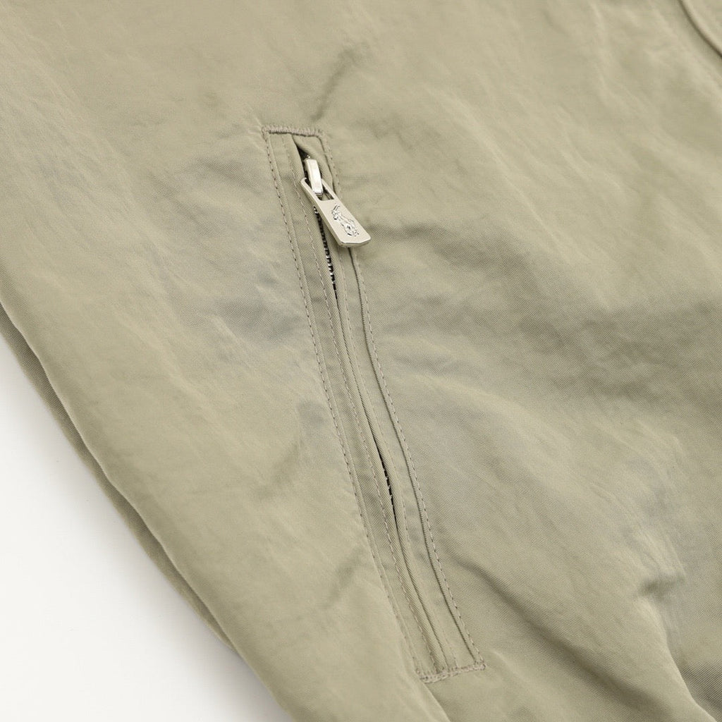 Polo Ralph Lauren Men's Sage Green Hooded Full-Zip Windbreaker