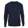 Polo Ralph Lauren Classic‑Fit Navy Crew Neck Knit Sweater
