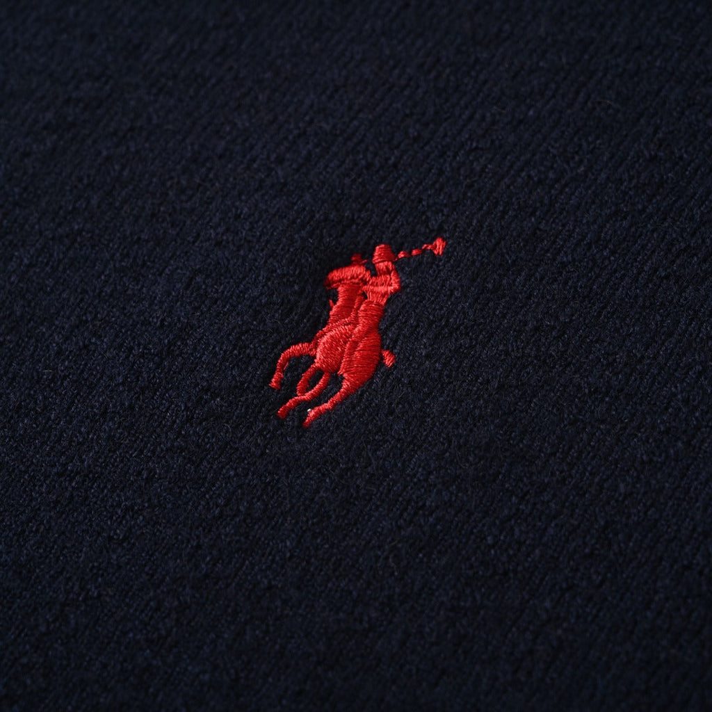 Polo Ralph Lauren Classic‑Fit Navy Crew Neck Knit Sweater