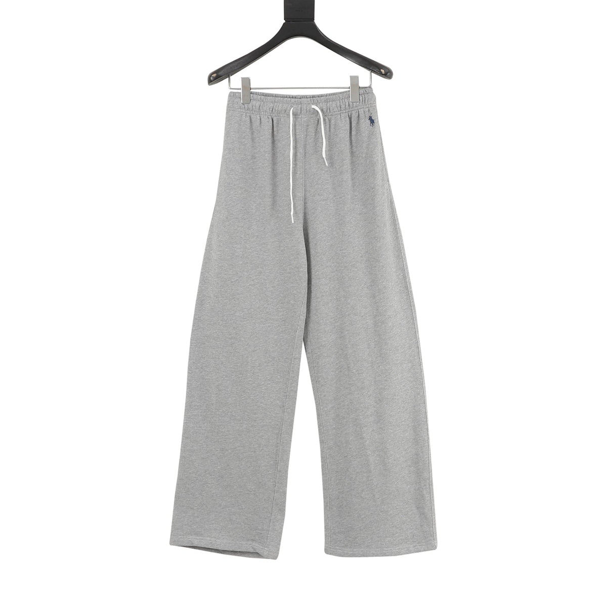 Polo Ralph Lauren Classic‑Fit Heather Gray Wide‑Leg Fleece Sweatpants
