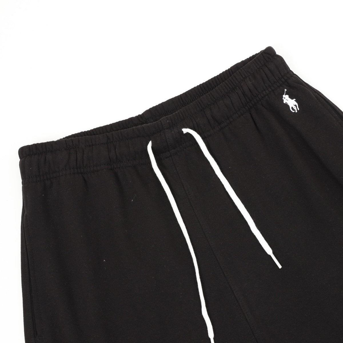Polo Ralph Lauren Classic‑Fit Black Wide‑Leg Fleece Sweatpants