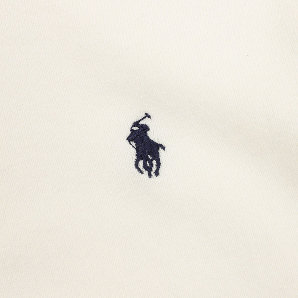 Polo Ralph Lauren Classic‑Fit Cream Knit Long Sleeve Polo Shirt