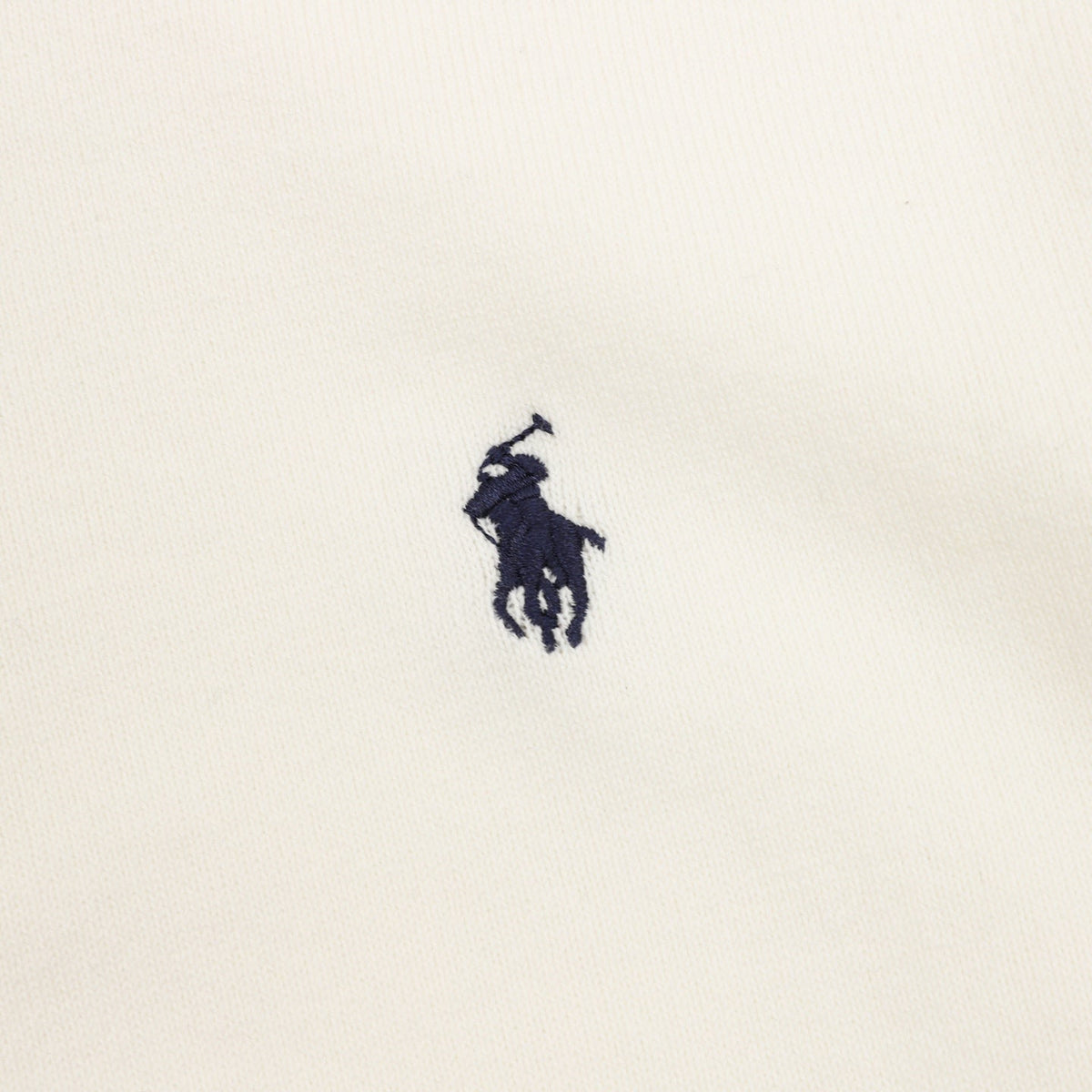 Polo Ralph Lauren Classic‑Fit Cream Knit Long Sleeve Polo Shirt
