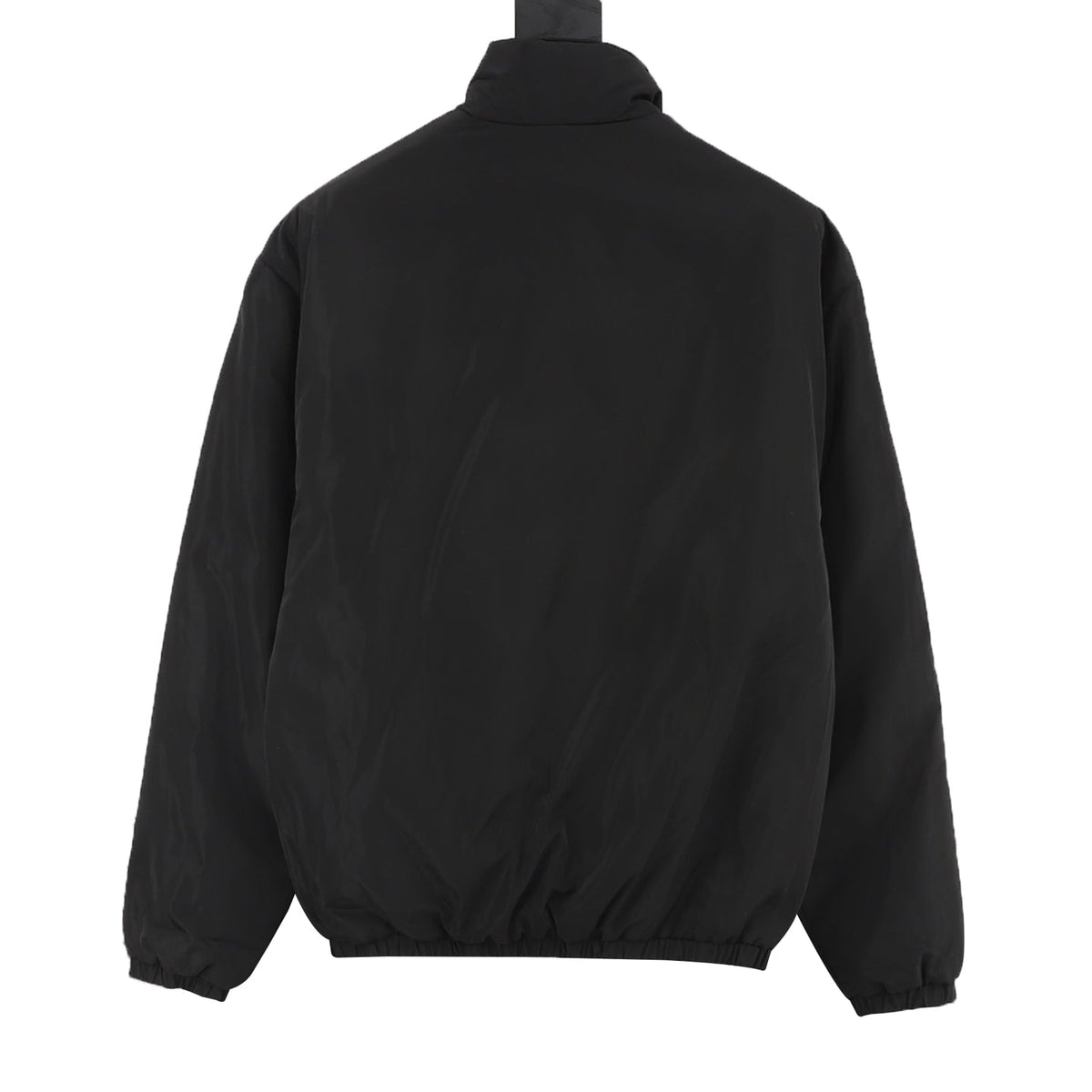 Saint Laurent Paris Stand‑Collared Padded Jacket Black