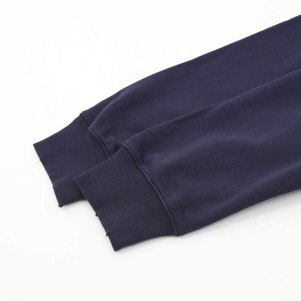 Louis Vuitton Logo Embroidery Pullover Hoodie Navy