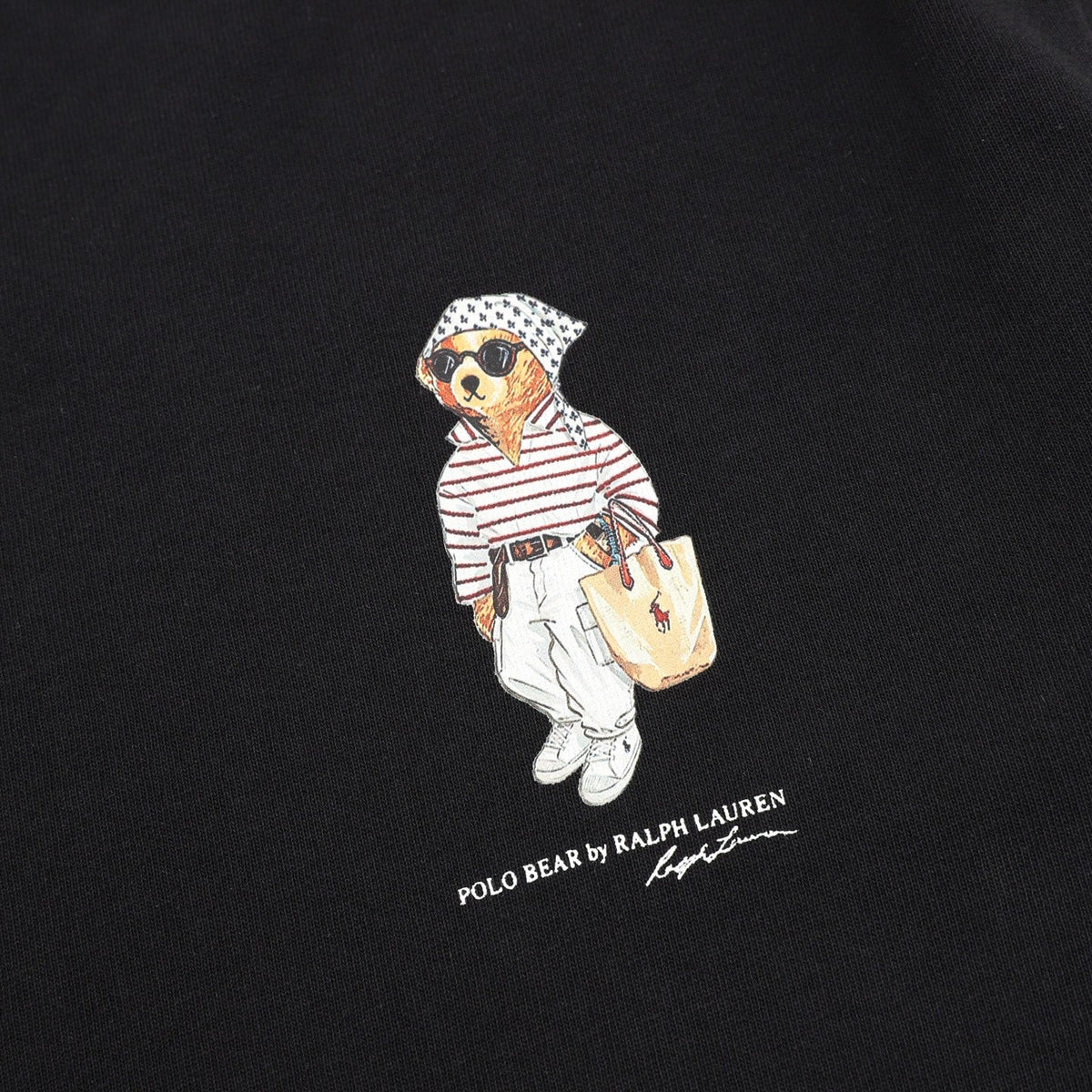 Polo Ralph Lauren Polo Bear Classic Fit Black Cotton Short‑Sleeve T‑Shirt