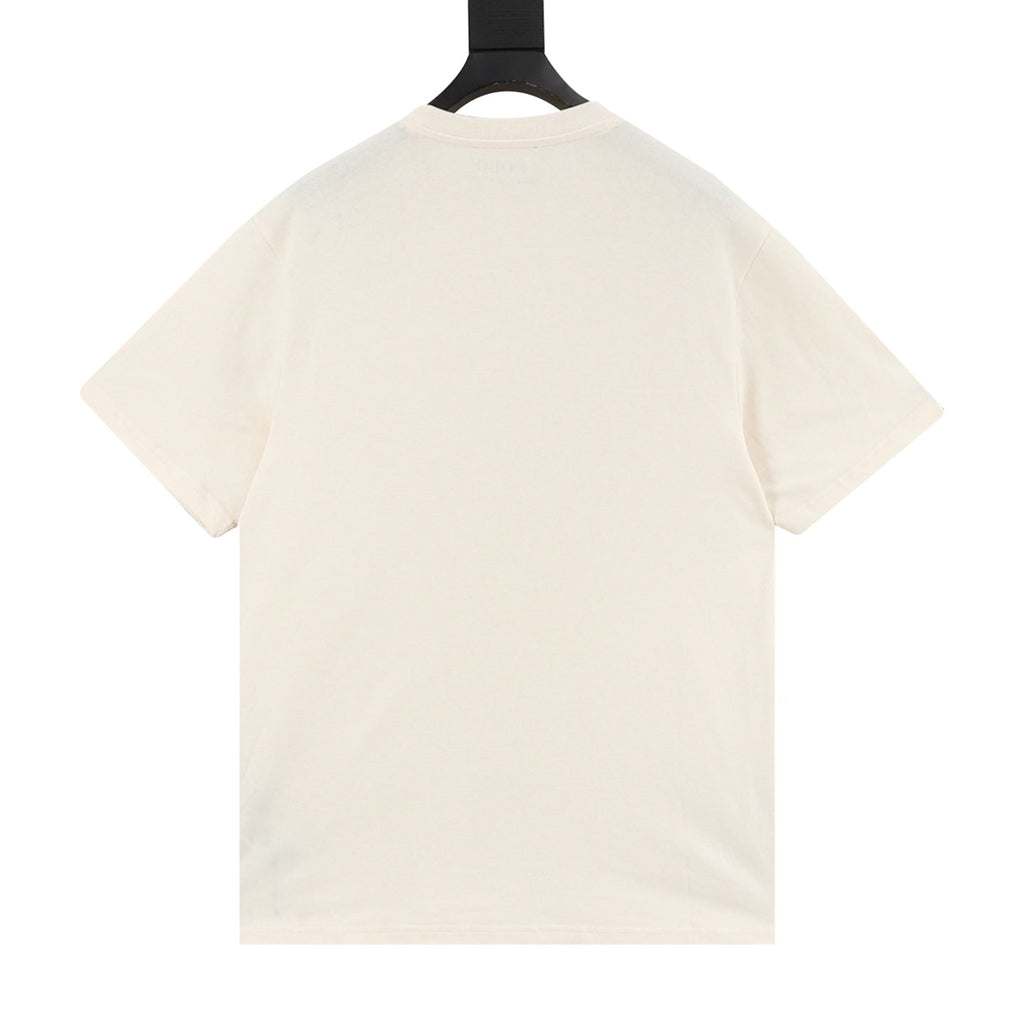 Polo Ralph Lauren Polo Bear Classic Fit Cream Cotton Short‑Sleeve T‑Shirt