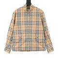 Burberry Vintage Check Stand Collar Zip Jacket