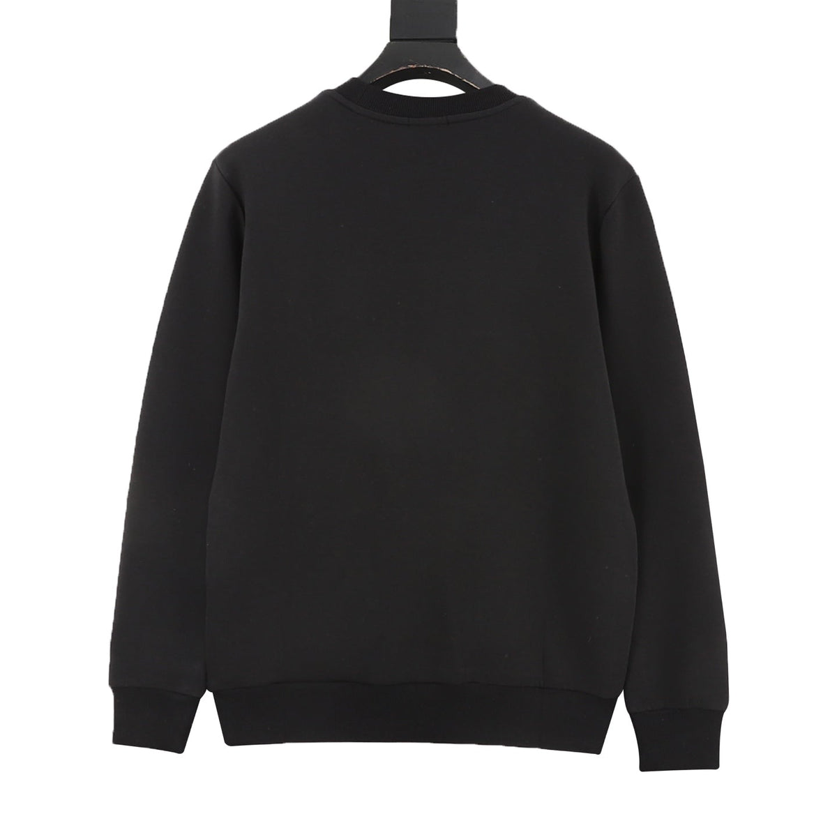 Dior Clover Embroidered Crew Neck Sweatshirt Black