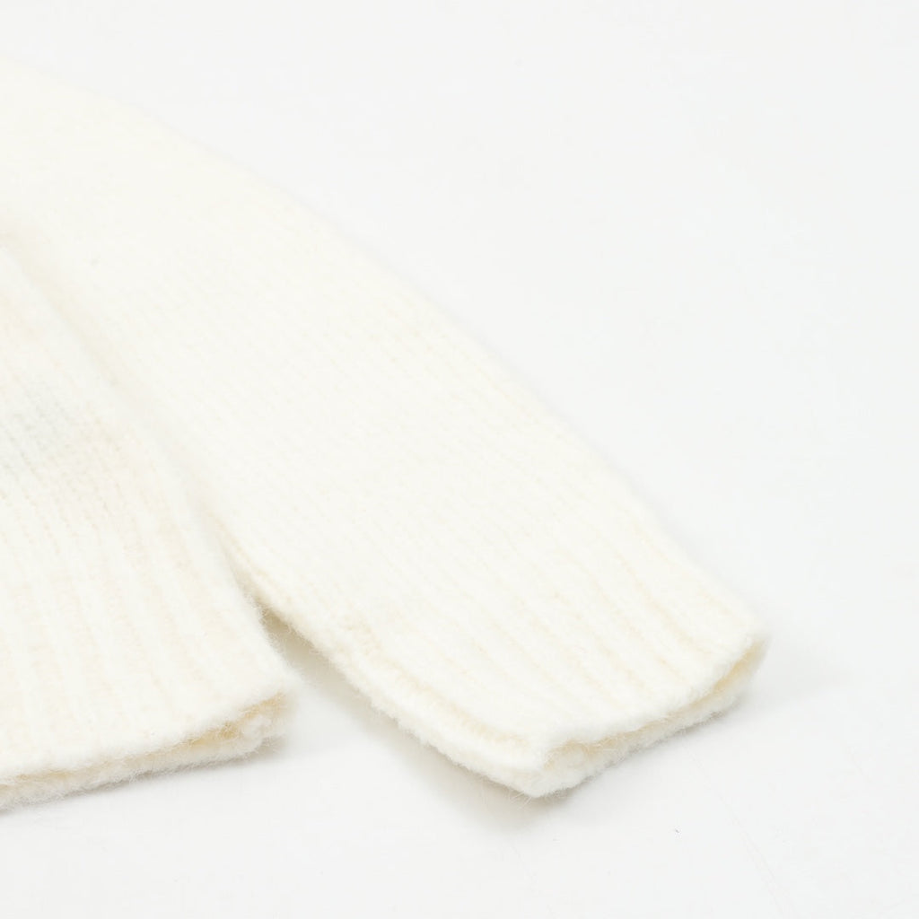 Louis Vuitton LV Logo Crew Neck Knit Sweater Off White