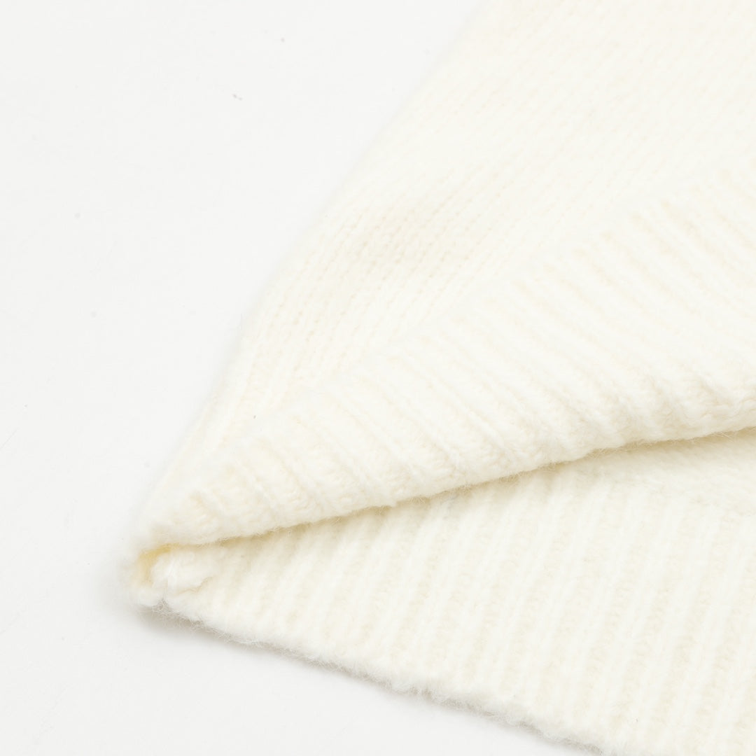 Louis Vuitton LV Logo Crew Neck Knit Sweater Off White
