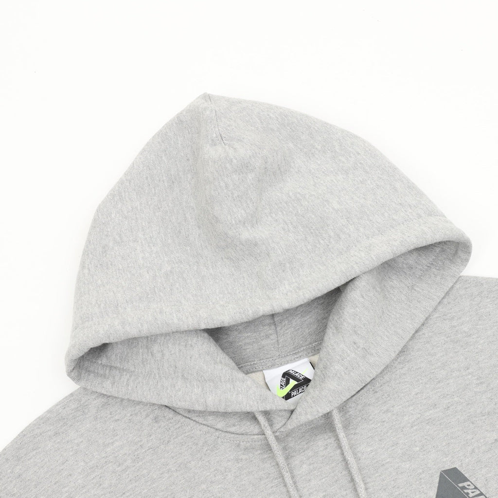 Nike x Palace Triangle Logo Pullover Hoodie Heather Grey（