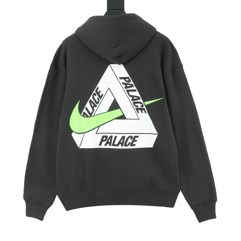Nike x Palace Triangle Logo Pullover Hoodie Black