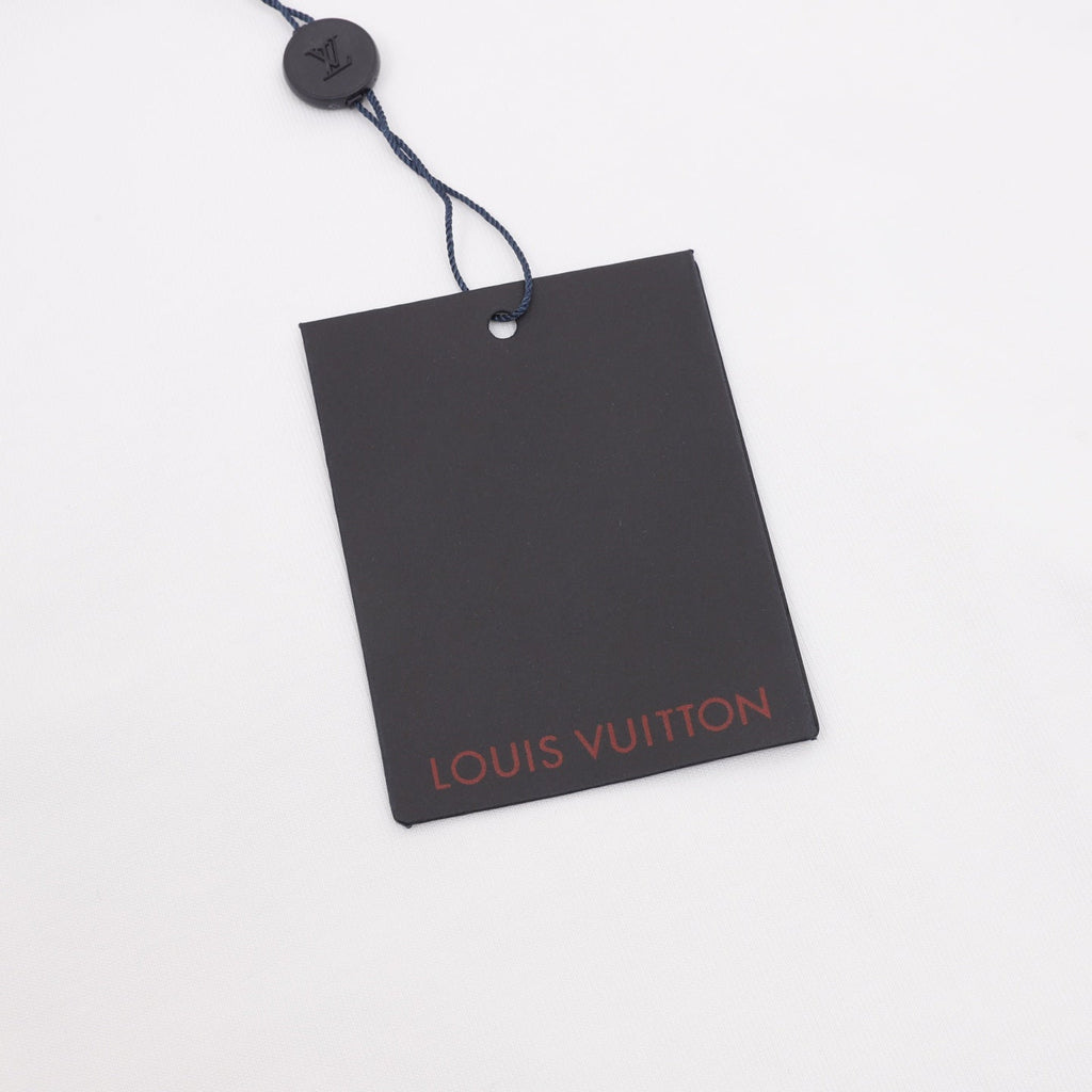 Louis Vuitton Handbag Graphic Print Long Sleeve T-shirt White