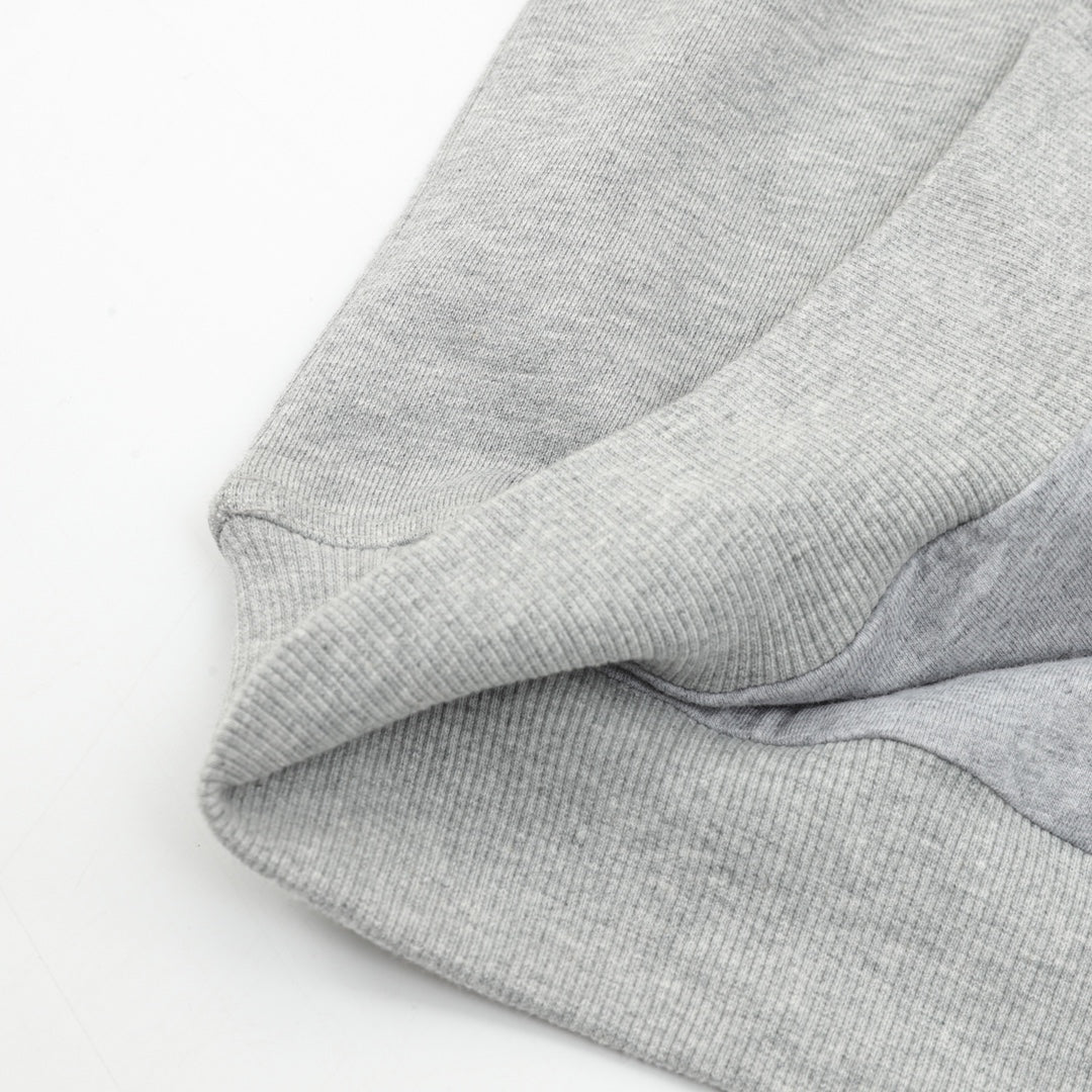 Burberry Vintage Check Panel Grey Zip Up Hoodie