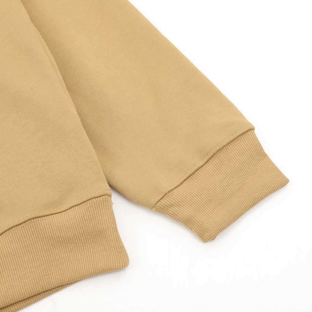 Burberry London England Logo Patch Camel Hoodie