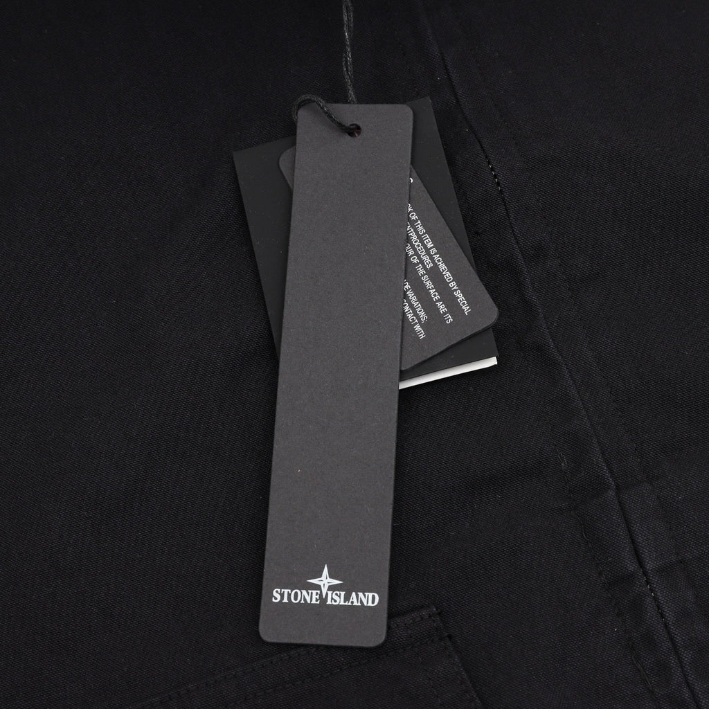 Stone Island Black Zip Up Field Jacket
