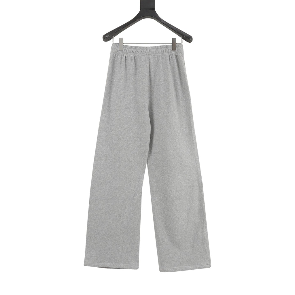 Polo Ralph Lauren Classic Wide Leg Sweatpants Heather Grey