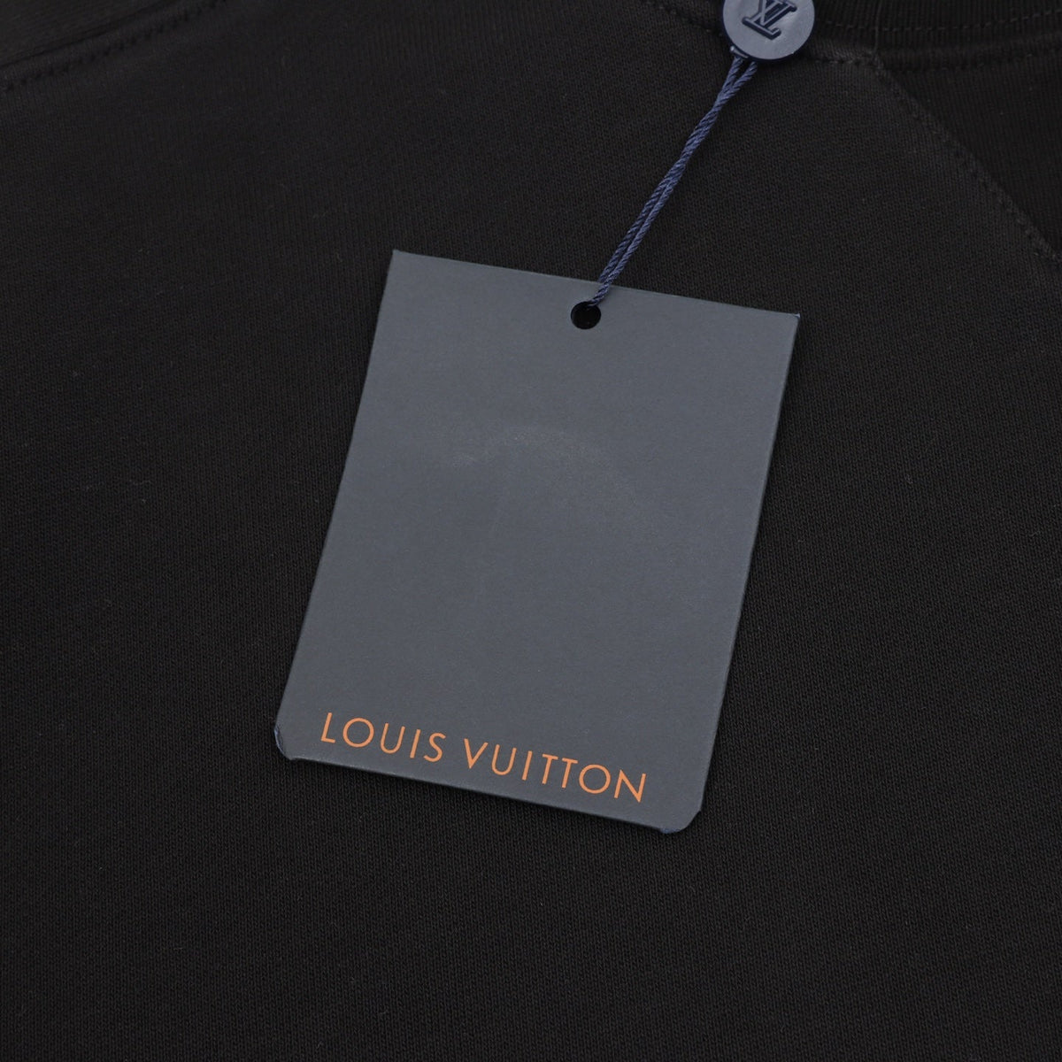 Louis Vuitton Cargo Pocket Crewneck Sweatshirt Black