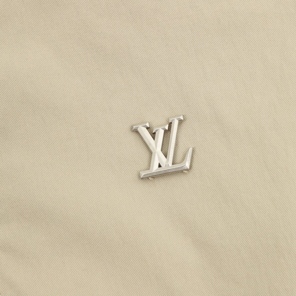 Louis Vuitton Spliced Stand Collar Bomber Jacket Khaki