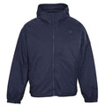 Prada Navy Triangle Logo Re-Nylon Hooded Windbreaker