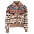 Polo Ralph Lauren Fair Isle Pattern Knit Cardigan
