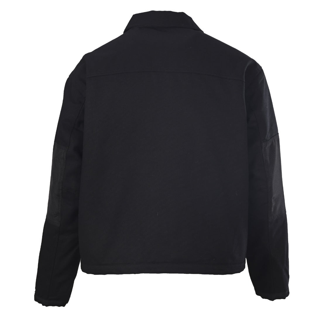 Stussy Built Tough Black Canvas Work Jacket