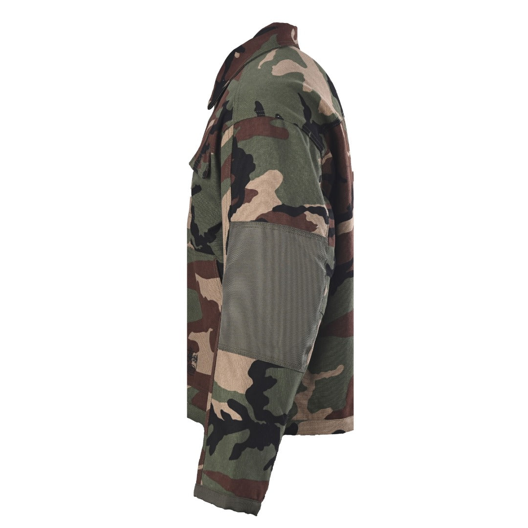 Stussy Woodland Camo Built Tough Patchwork Field Jacket