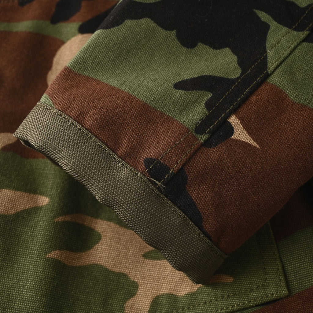 Stussy Woodland Camo Built Tough Patchwork Field Jacket