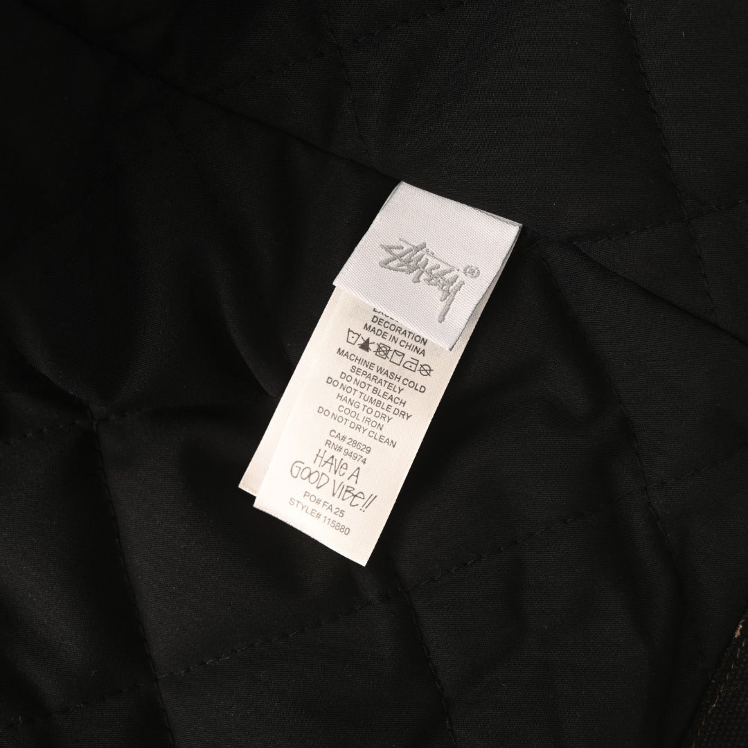 Stussy Woodland Camo Built Tough Patchwork Field Jacket