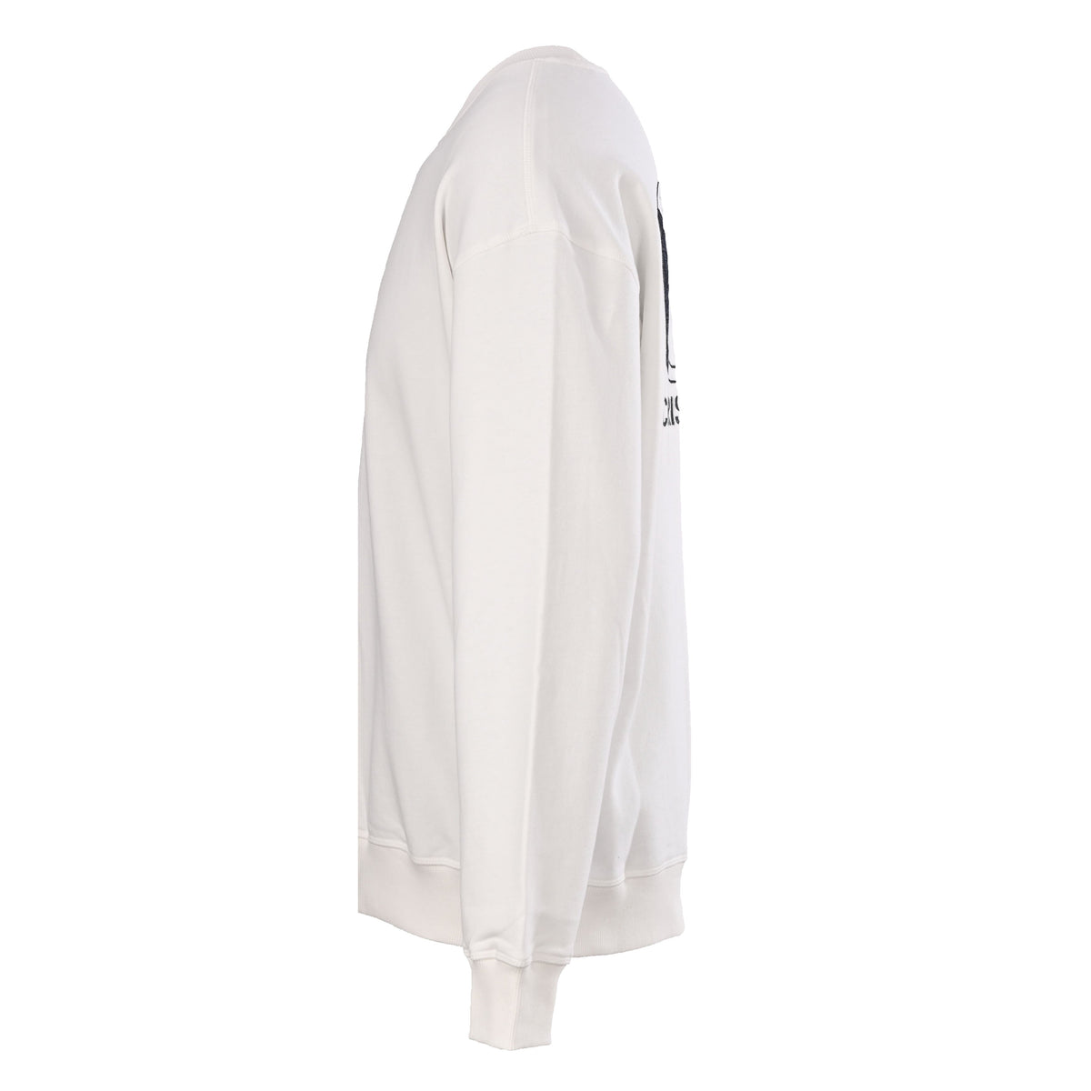 Dior Christian Dior CD Logo Off White Crew Neck Sweatshirt