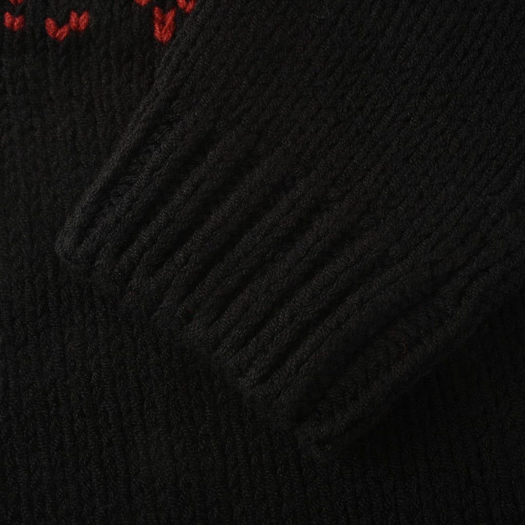 Louis Vuitton Gradient Fair Isle Wool Crew Neck Sweater