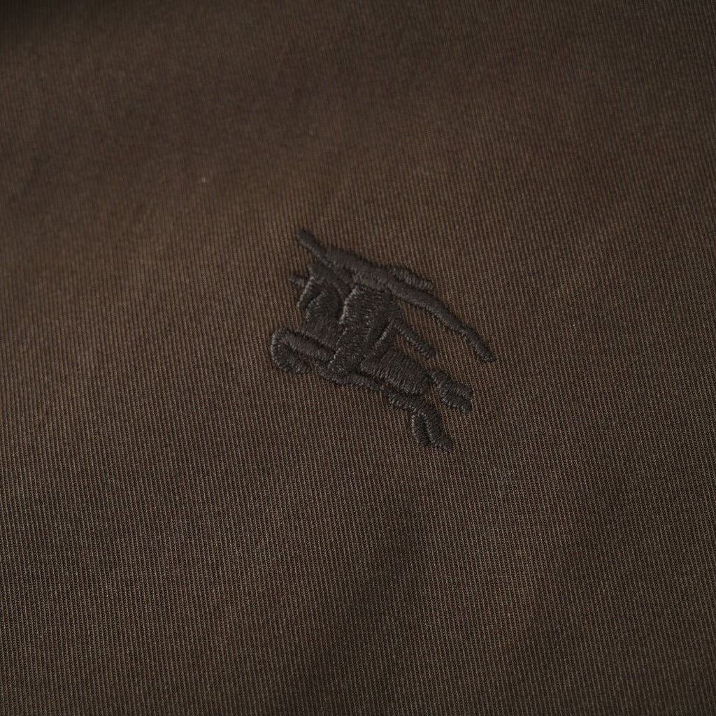 Burberry The Bloomsbury Brown Zip Collar Jacket