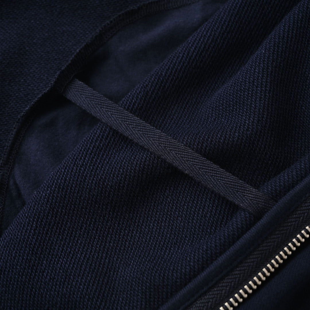Loewe Paula's Ibiza Navy Full Zip Hooded Sweatshirt