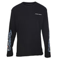 Chrome Hearts Sinister Black Waffle Long Sleeve Thermal Tee