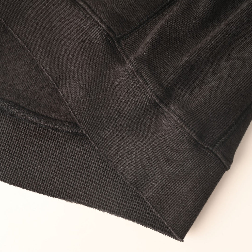 Gallery Dept Black Logo Full Zip Hoodie