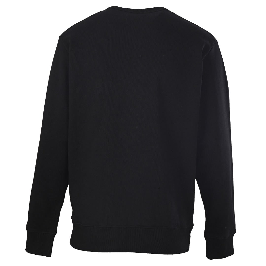 Dior Black Wreath Embroidery Crew Neck Sweatshirt
