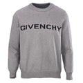 Givenchy Grey Oswald Disney Crew Neck Knit Sweater