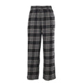 Chrome Hearts Black Plaid Drawstring Wide Leg Pants