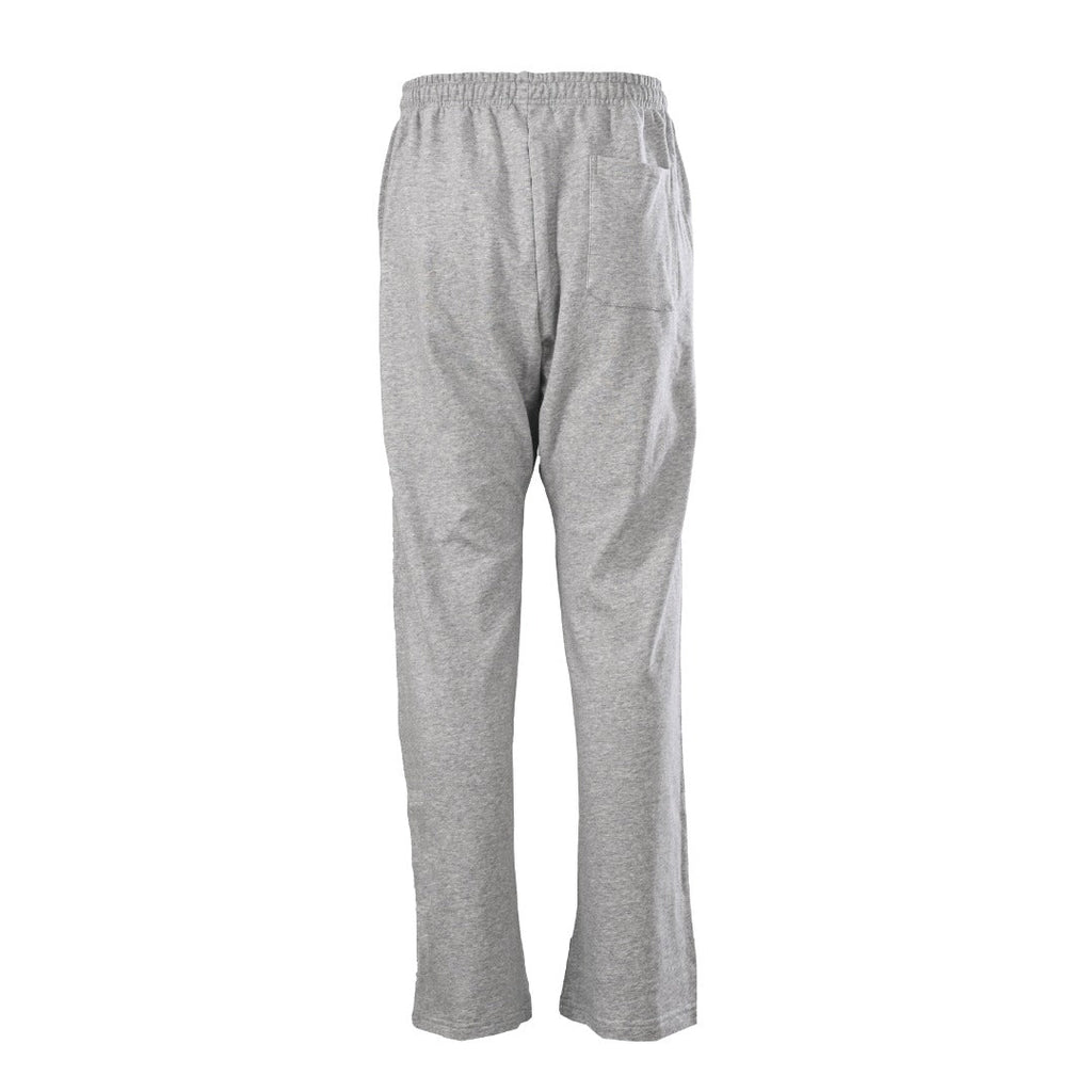 Chrome Hearts Grey Gothic Logo Straight Sweatpants