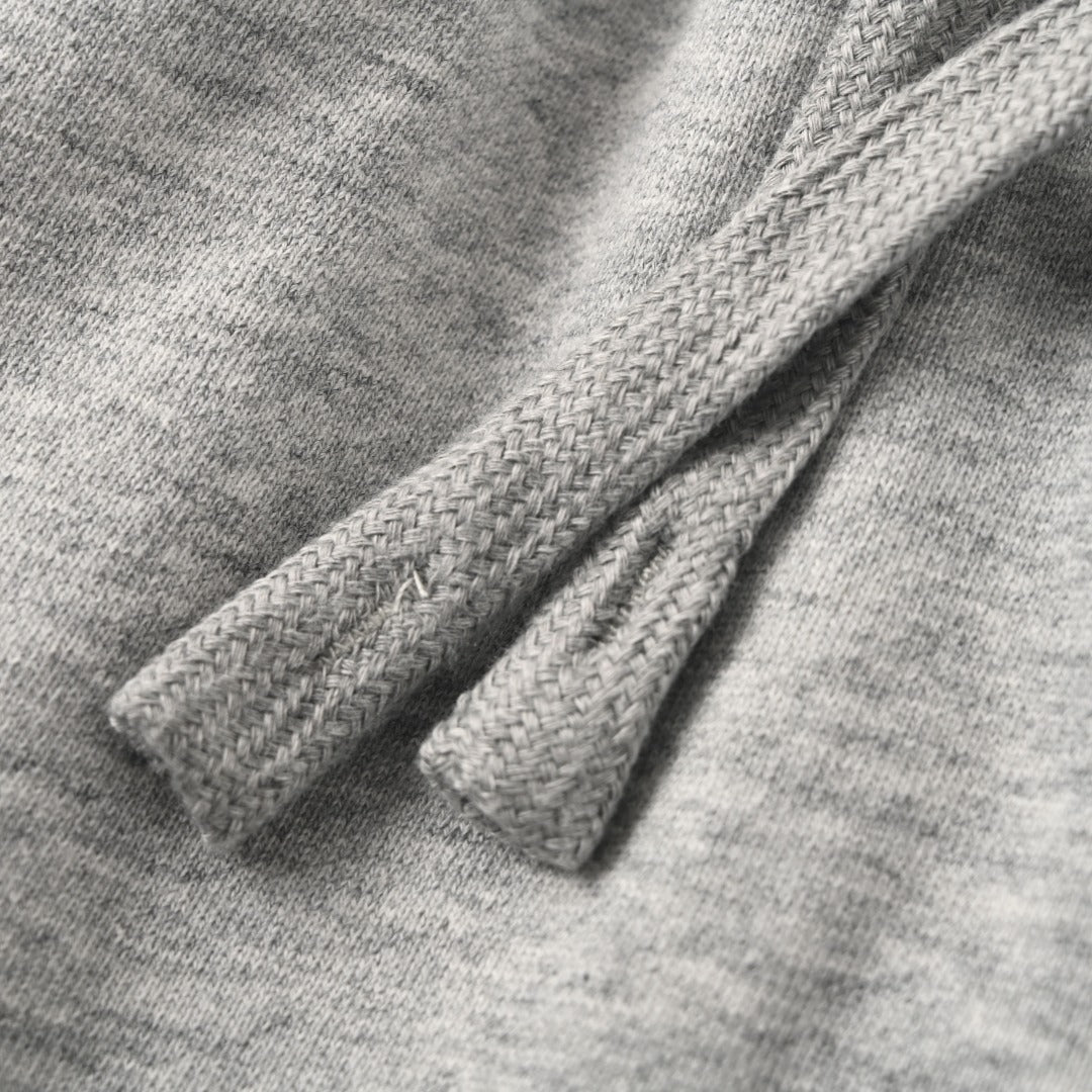 Chrome Hearts Grey Gothic Logo Straight Sweatpants